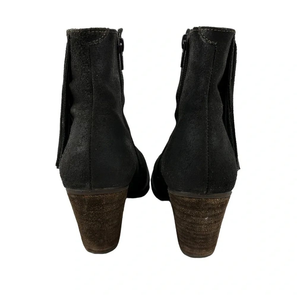 Anthropologie Klub Nico Gray Batilda Fringe Boots - Picture 3 of 5